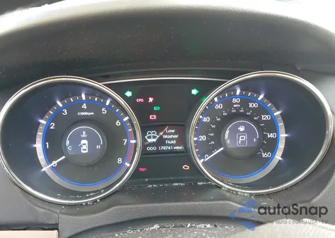 2013 Hyundai Sonata Gls из США, поврежденный, VIN 5NPEB4AC3DH725827